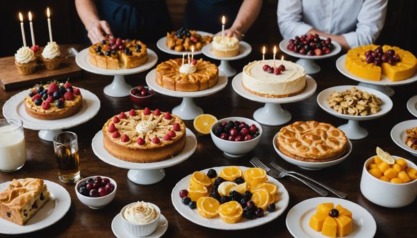 L'art de marier le sucré et le salé pour un menu d'anniversaire